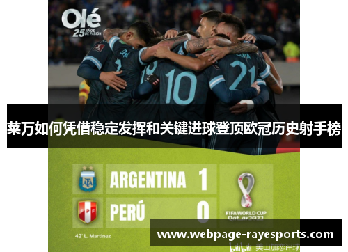 莱万如何凭借稳定发挥和关键进球登顶欧冠历史射手榜